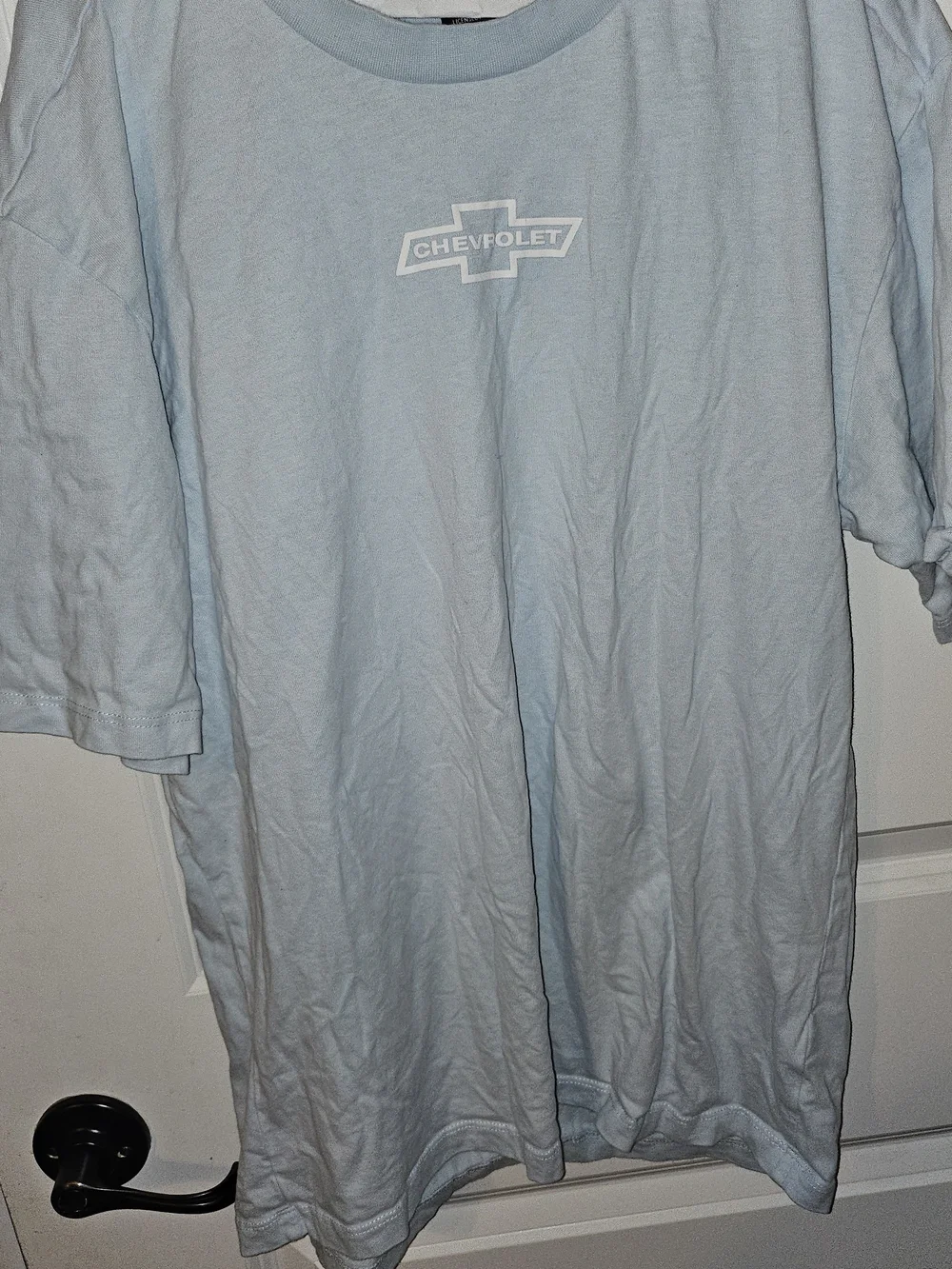 Chevrolet Camaro Short-Sleeve Tee in Light Gray with Yellow Graphic